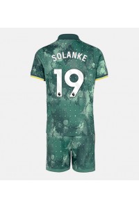 Fotbalové Dres Tottenham Hotspur Dominic Solanke #19 Dětské Třetí Oblečení 2024-25 Krátký Rukáv (+ trenýrky)